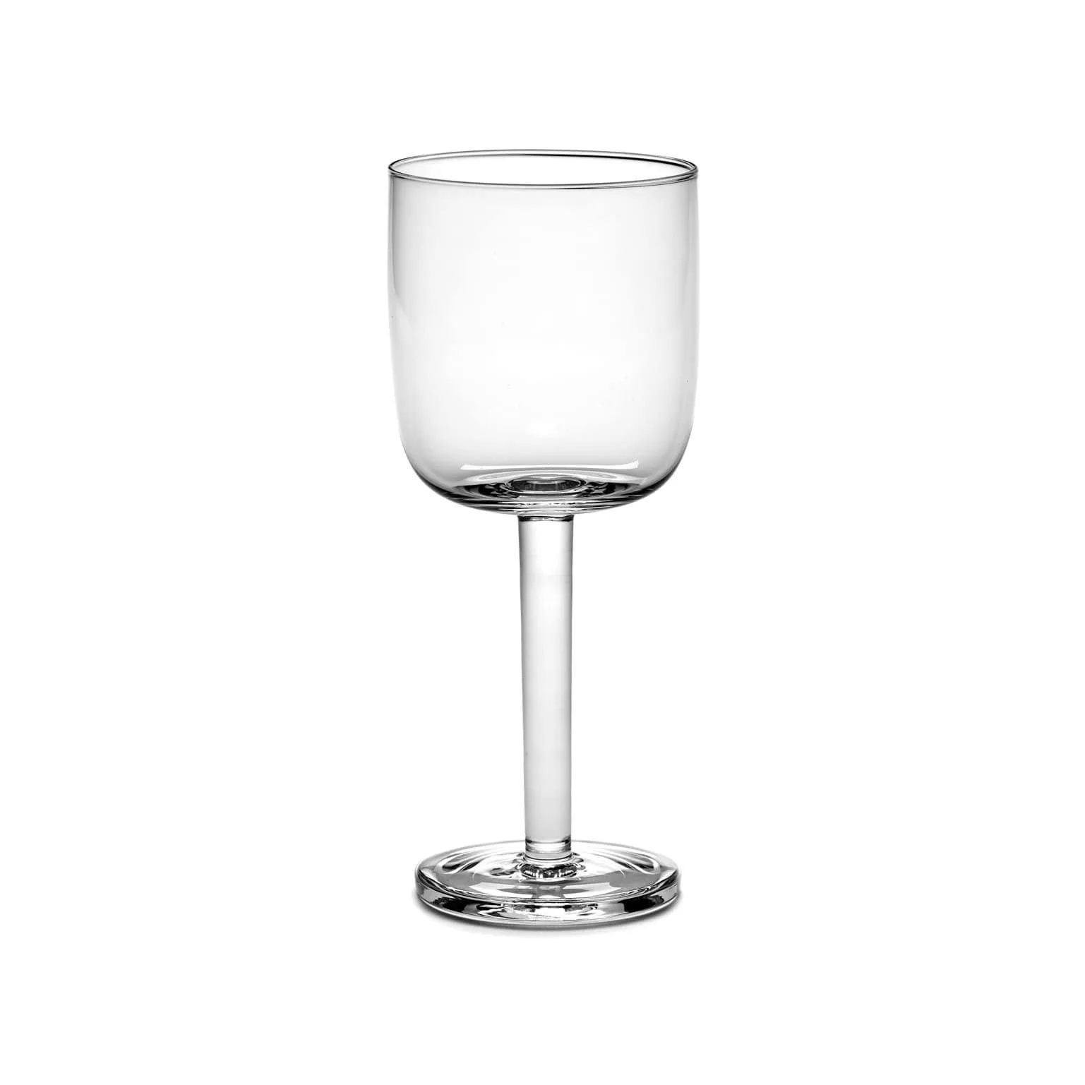 Base basic white wine glass straight, 27 cl Serax