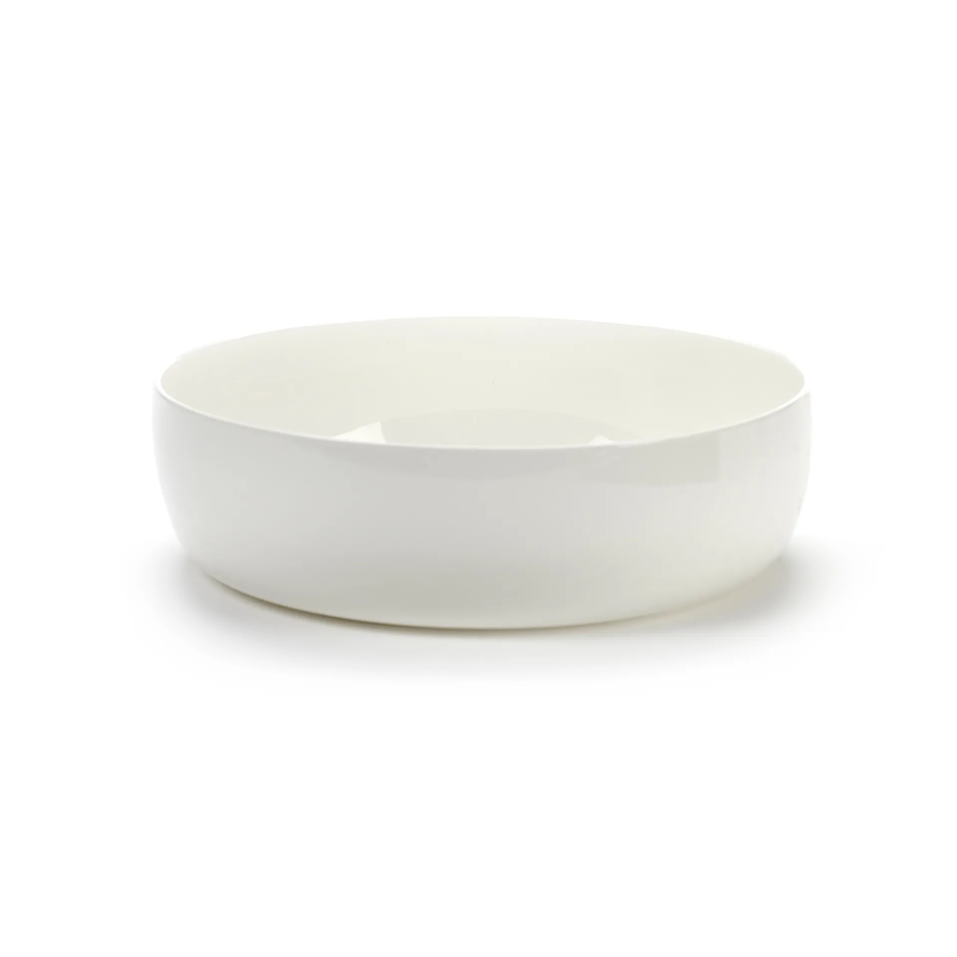 Base serving bowl with low rim white, 20 cm Serax