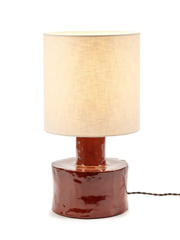 Catherine table lamp 47 cm - Red-white - Serax