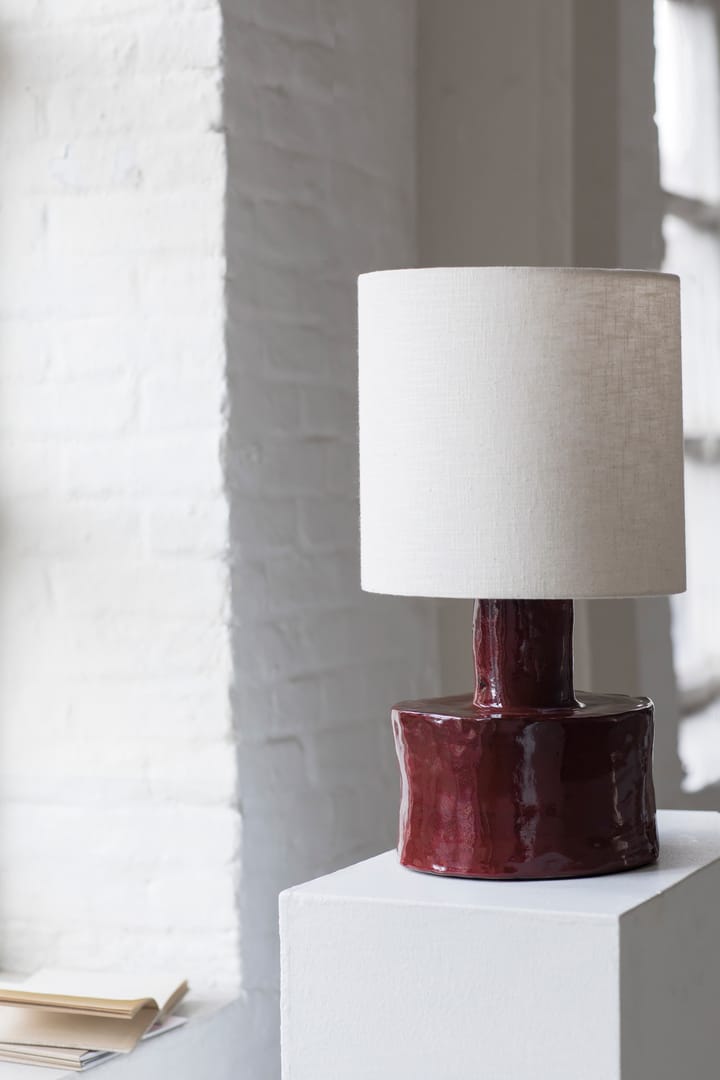 Catherine table lamp 47 cm, Red-white Serax