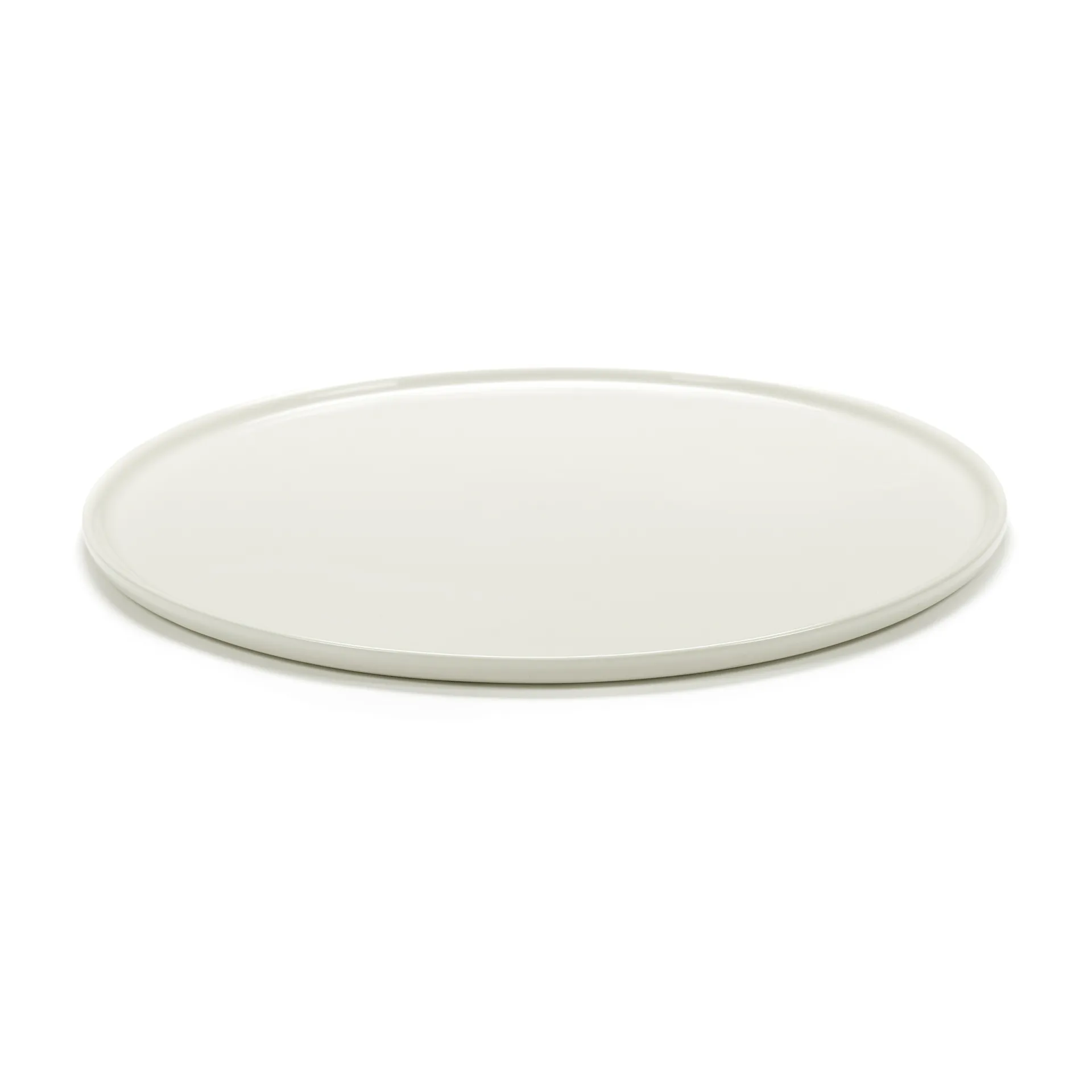 Cena plate low L 26 cm, Ivory Serax