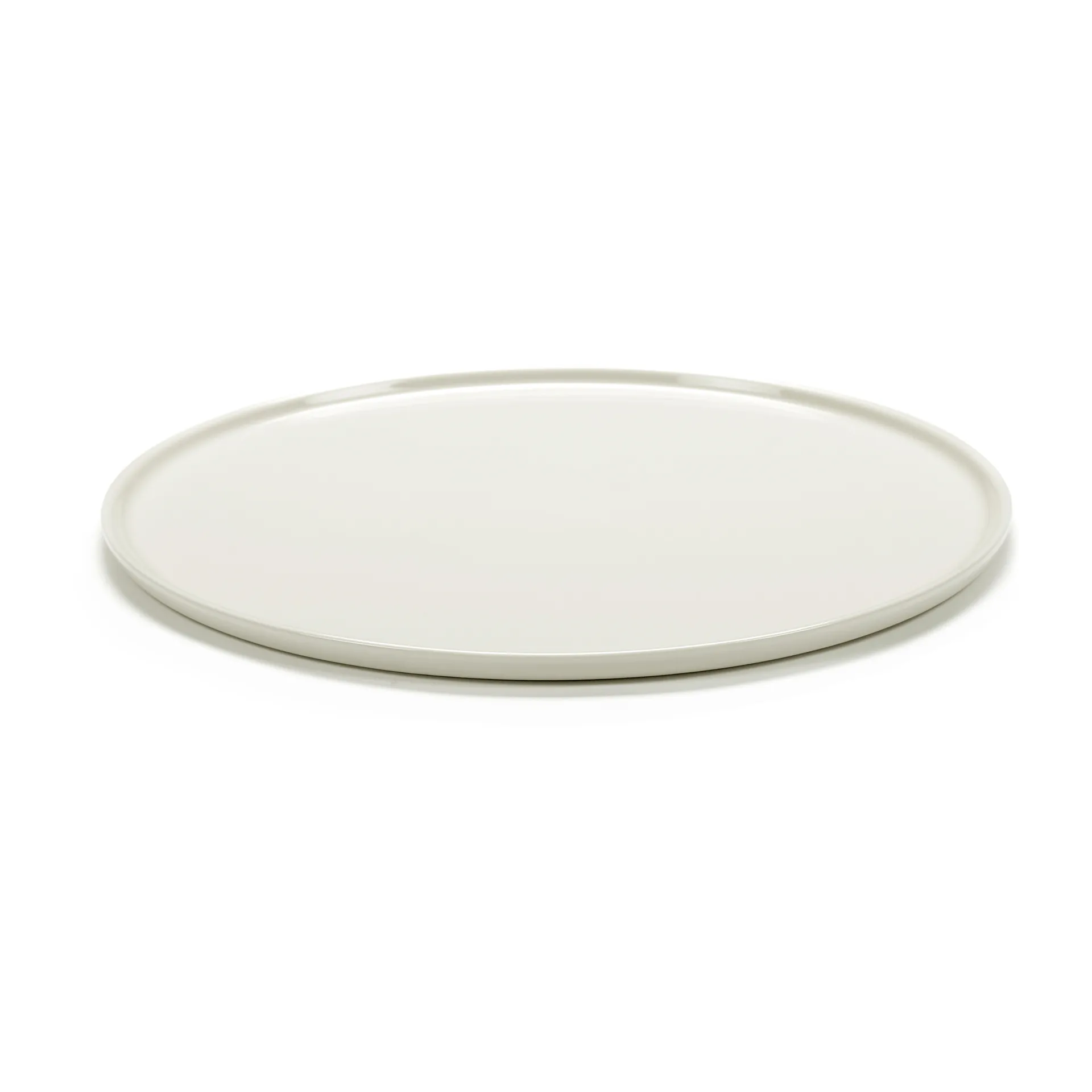 Cena plate low M 22 cm, Ivory Serax