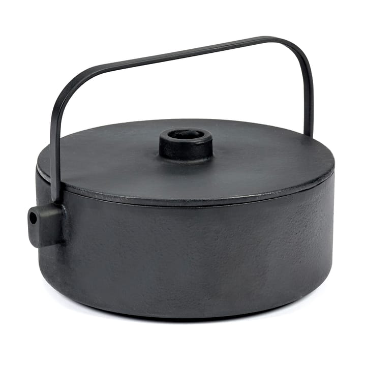 Collage teapot cast-iron 1.2 l, Black Serax