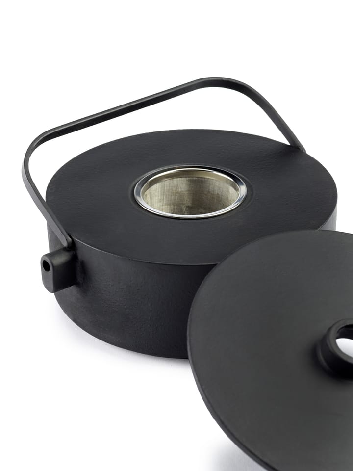 Collage teapot cast-iron 1.2 l, Black Serax