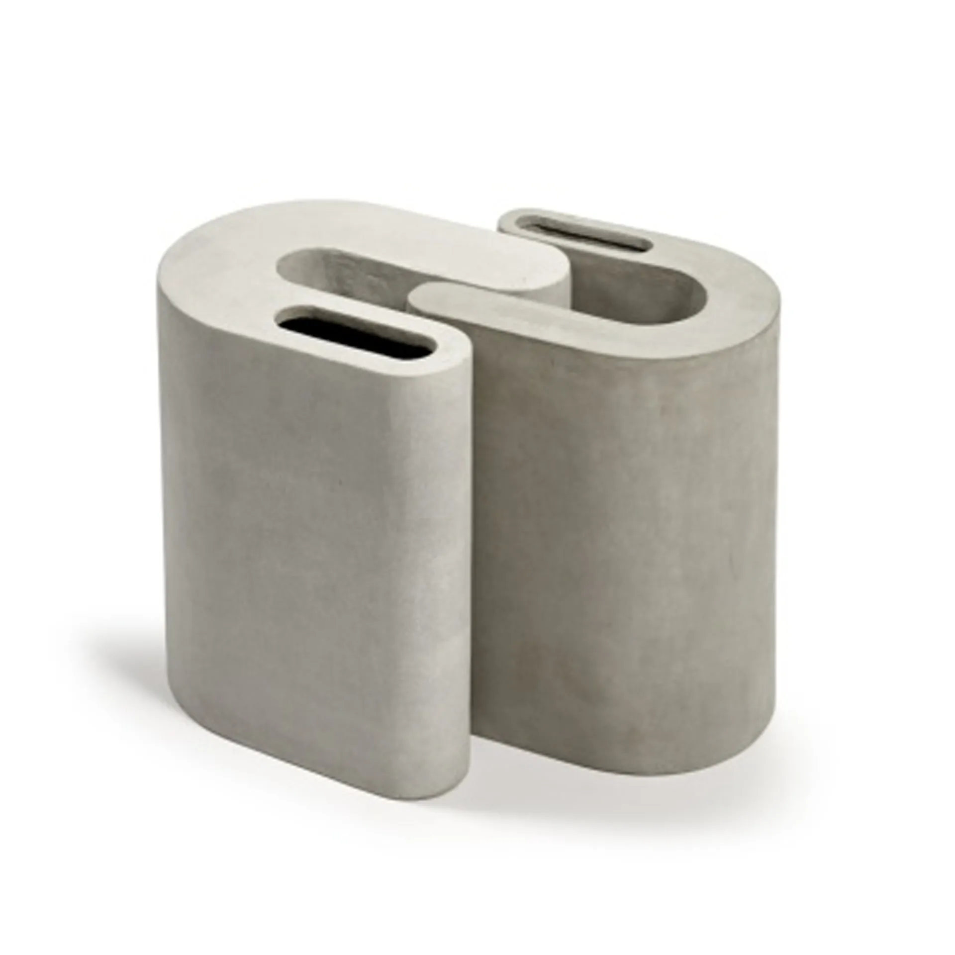 Concrete stool/sidotable 37 cm, Grey Serax