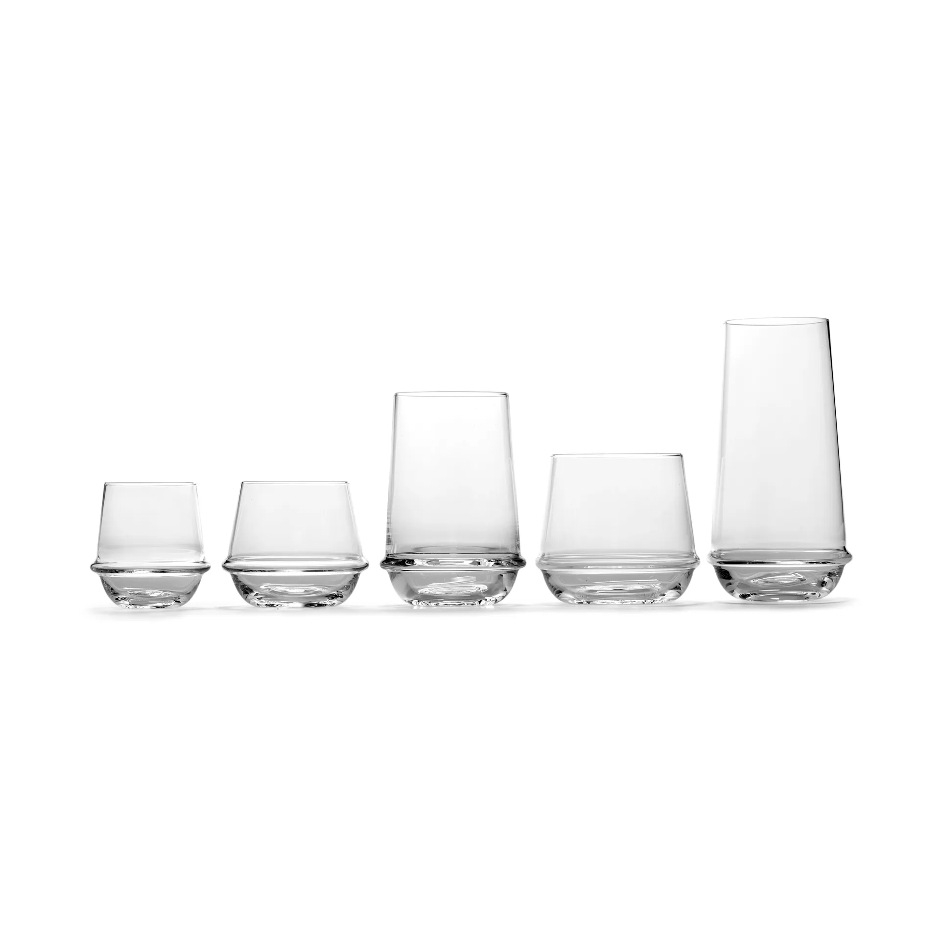 Dune longdrink glass 55 cl 4-pack, Clear Serax