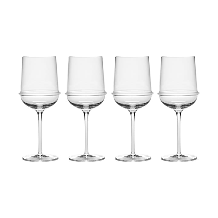 Dune white wine glass 30 cl 4-pack - Clear - Serax