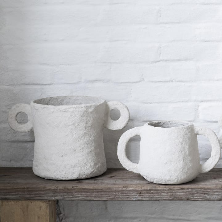 Earth flower pot Ø 22 cm, beige Serax