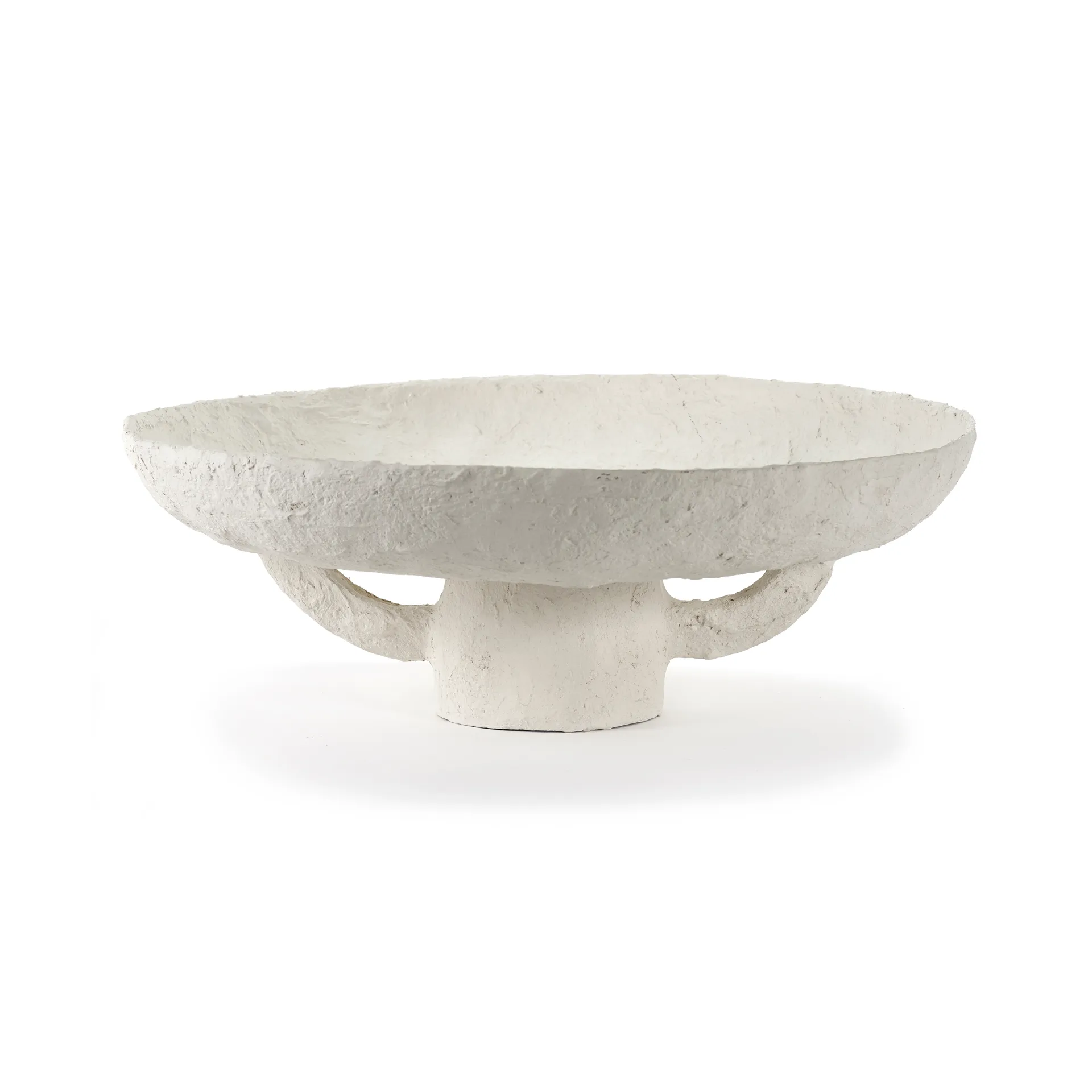 Earth plate Ø45 cm, White Serax