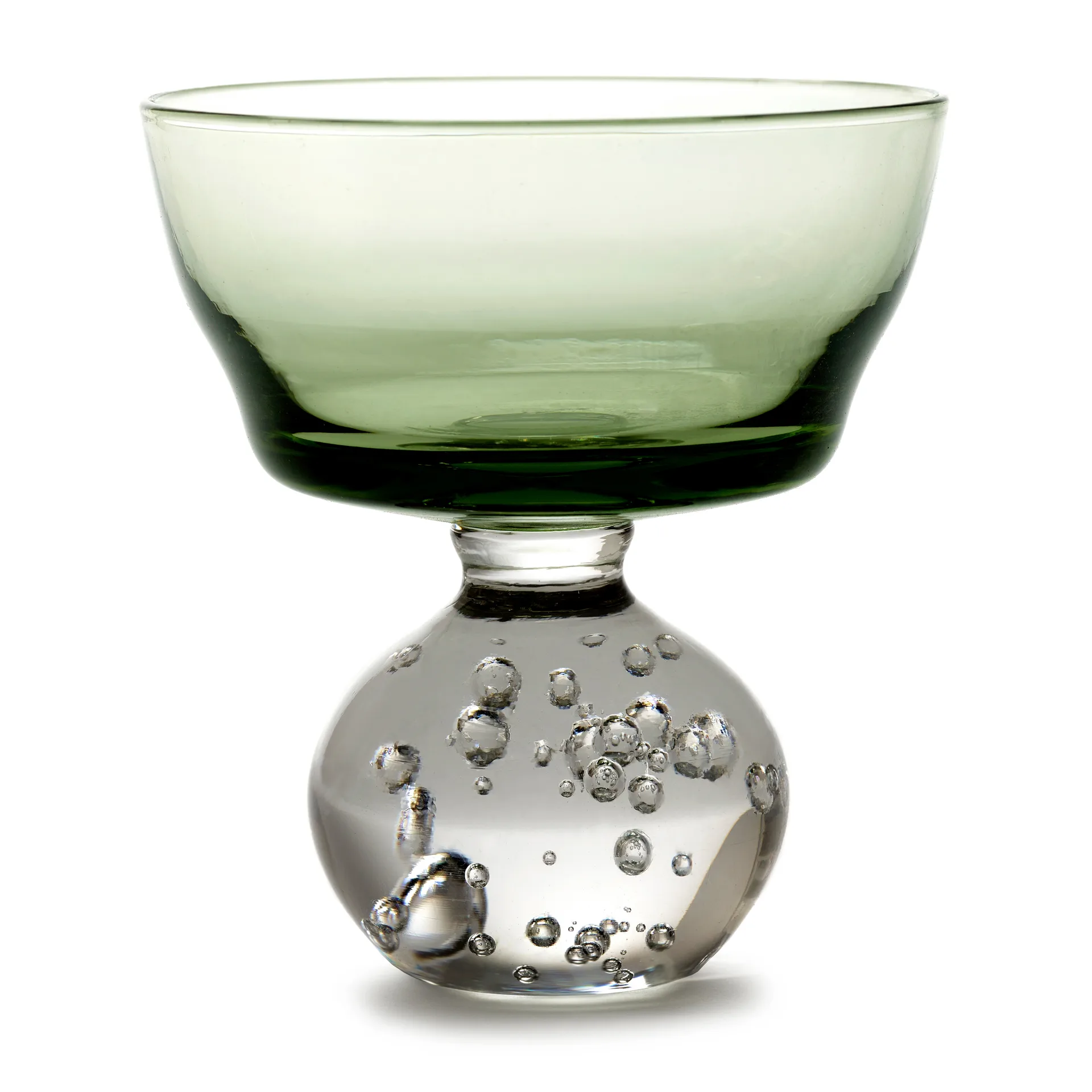 Eternal snow stem glass M 9.2 cm, Green Serax