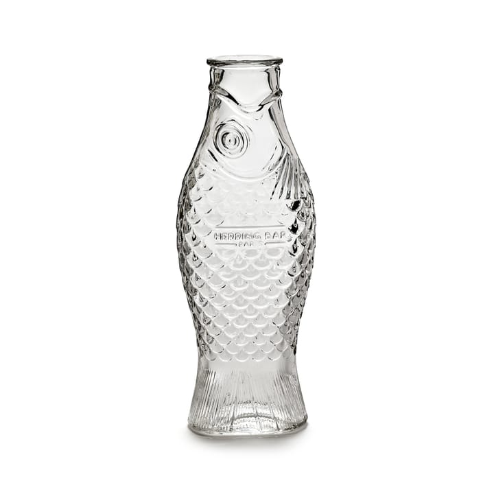Fish & Fish glass bottle 1 l, Transparent Serax
