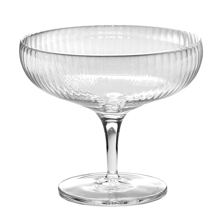 Inku champagne coupe glass 15 cl, Clear Serax