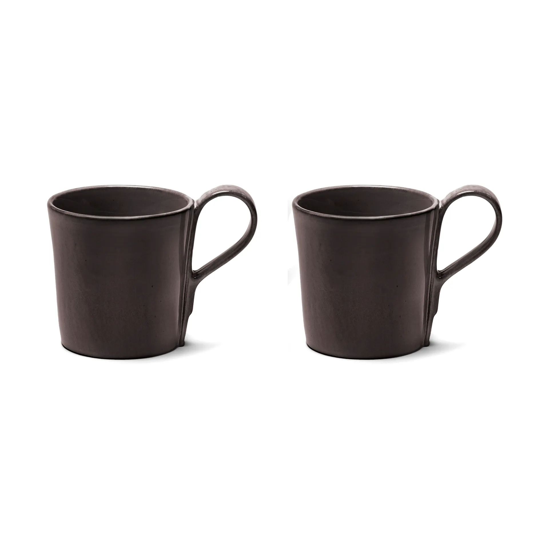 La Mère coffee cup 13 cl 2-pack, Dark brown Serax