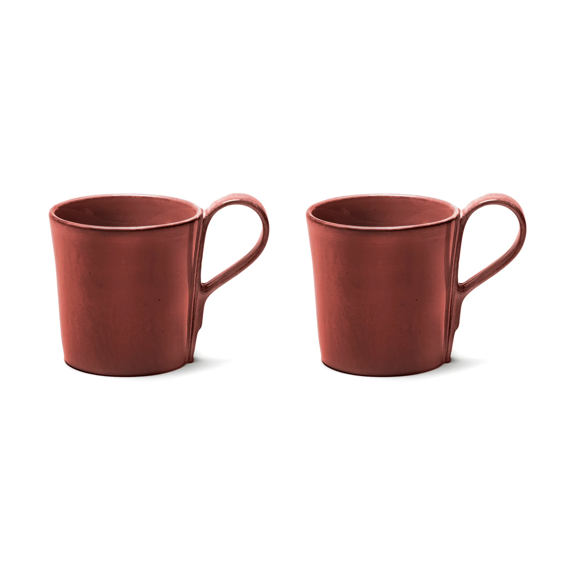 La Mère coffee cup 13 cl 2-pack, Venetian red Serax