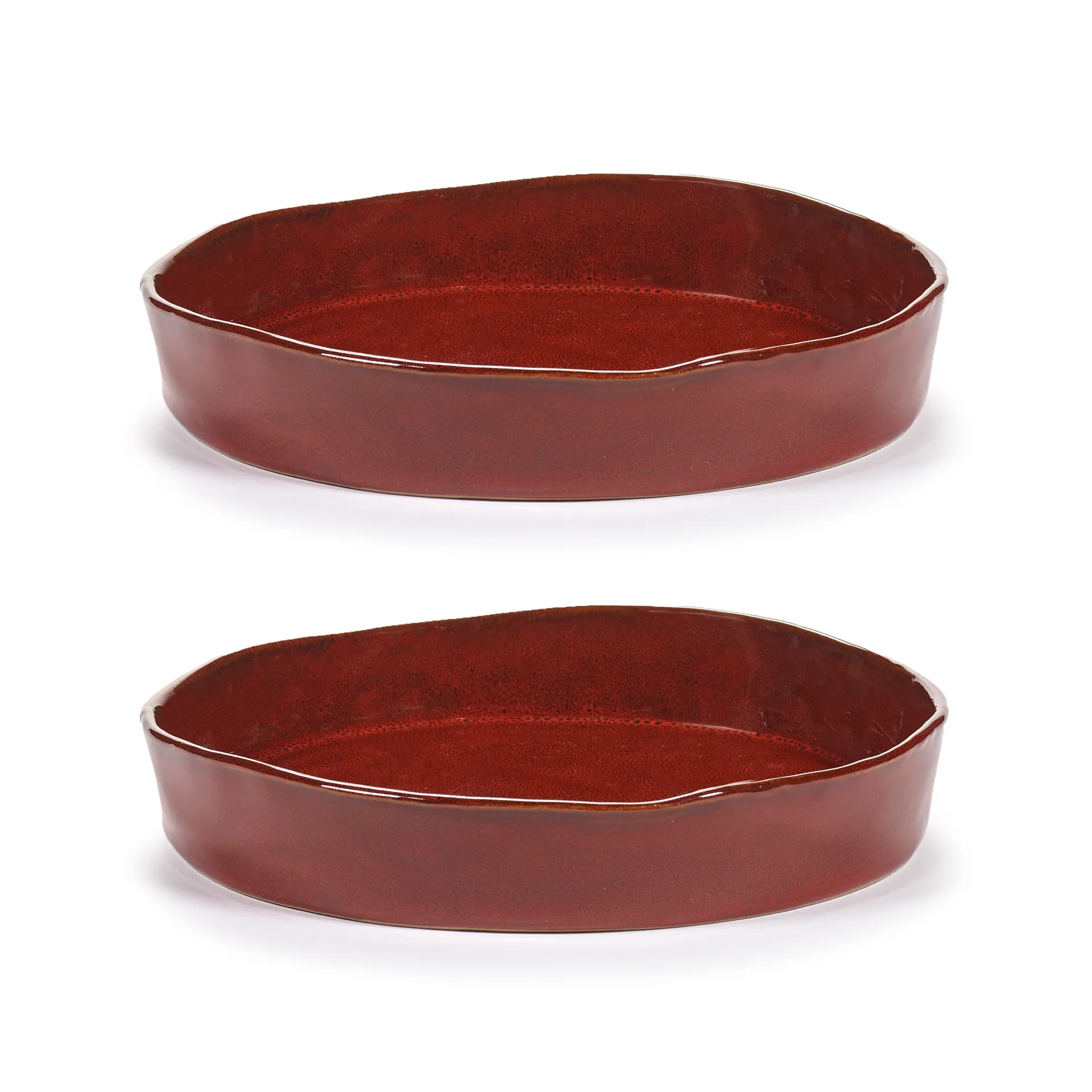 La Mère deep plate S Ø20 cm 2-pack, Venetian red Serax