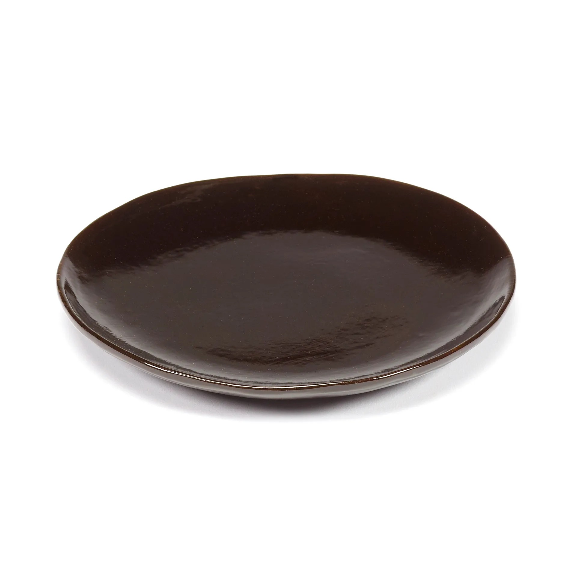 La Mère plate S Ø18 cm 2-pack, Dark brown Serax