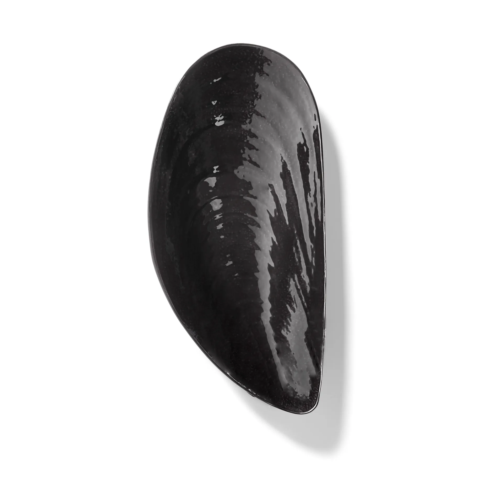 Les Objets Mouleversants Marcel bowl L 21.5x46 cm, Black Serax