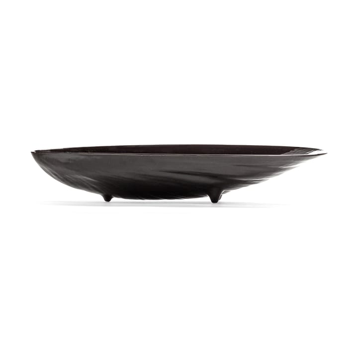 Les Objets Mouleversants Marcel bowl L 21.5x46 cm, Black Serax