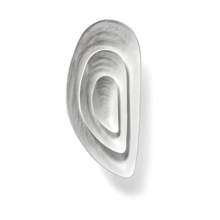 Les Objets Mouleversants Marcel bowl L 21.5x46 cm, White Serax