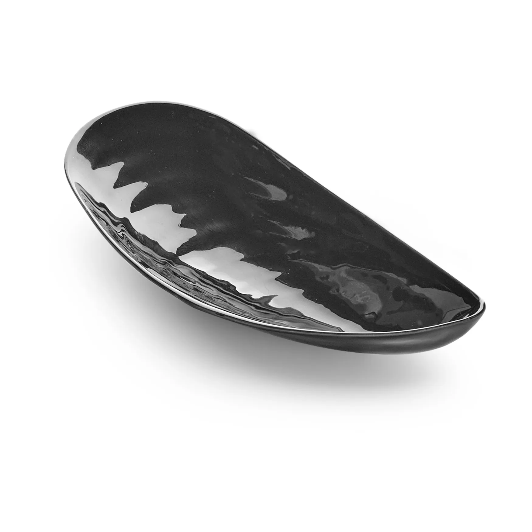 Les Objets Mouleversants Marcel bowl S 7.5x17.5 cm, Black Serax