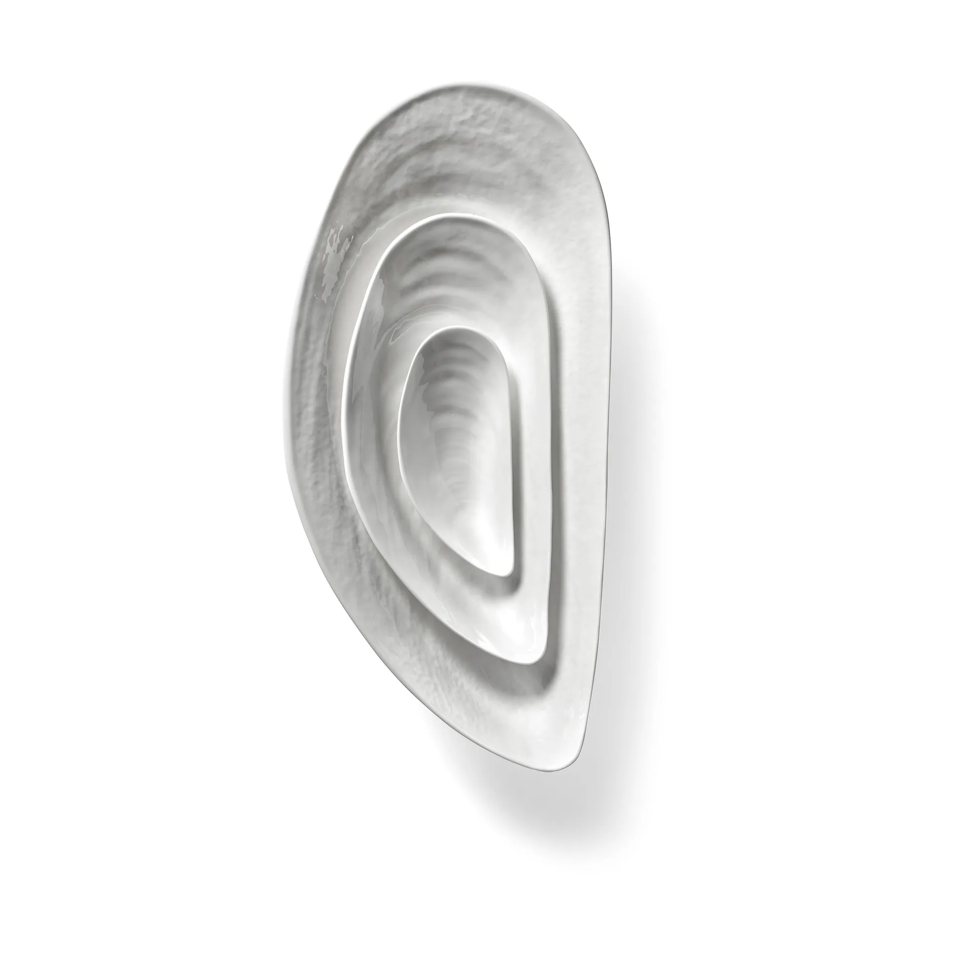 Les Objets Mouleversants Marcel bowl S 7.5x17.5 cm, White Serax