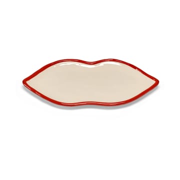 Les Objets Mouleversants tray L - Red-white - Serax
