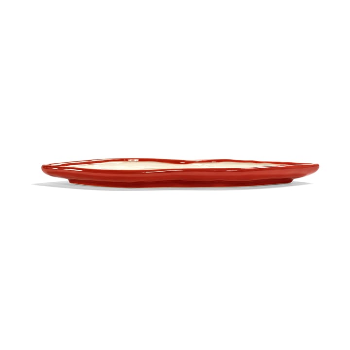 Les Objets Mouleversants tray M, Red-white Serax