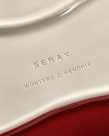 Les Objets Mouleversants tray M - Red-white - Serax