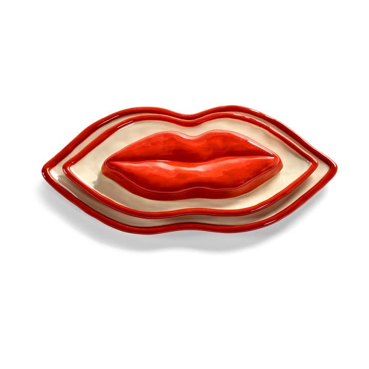 Les Objets Mouleversants tray S, Red Serax