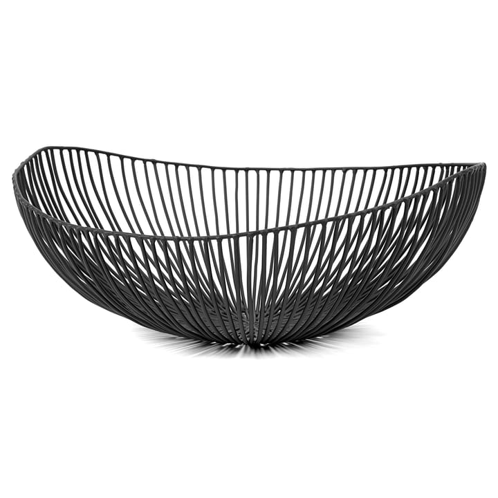 Meo oval bowl, black Serax