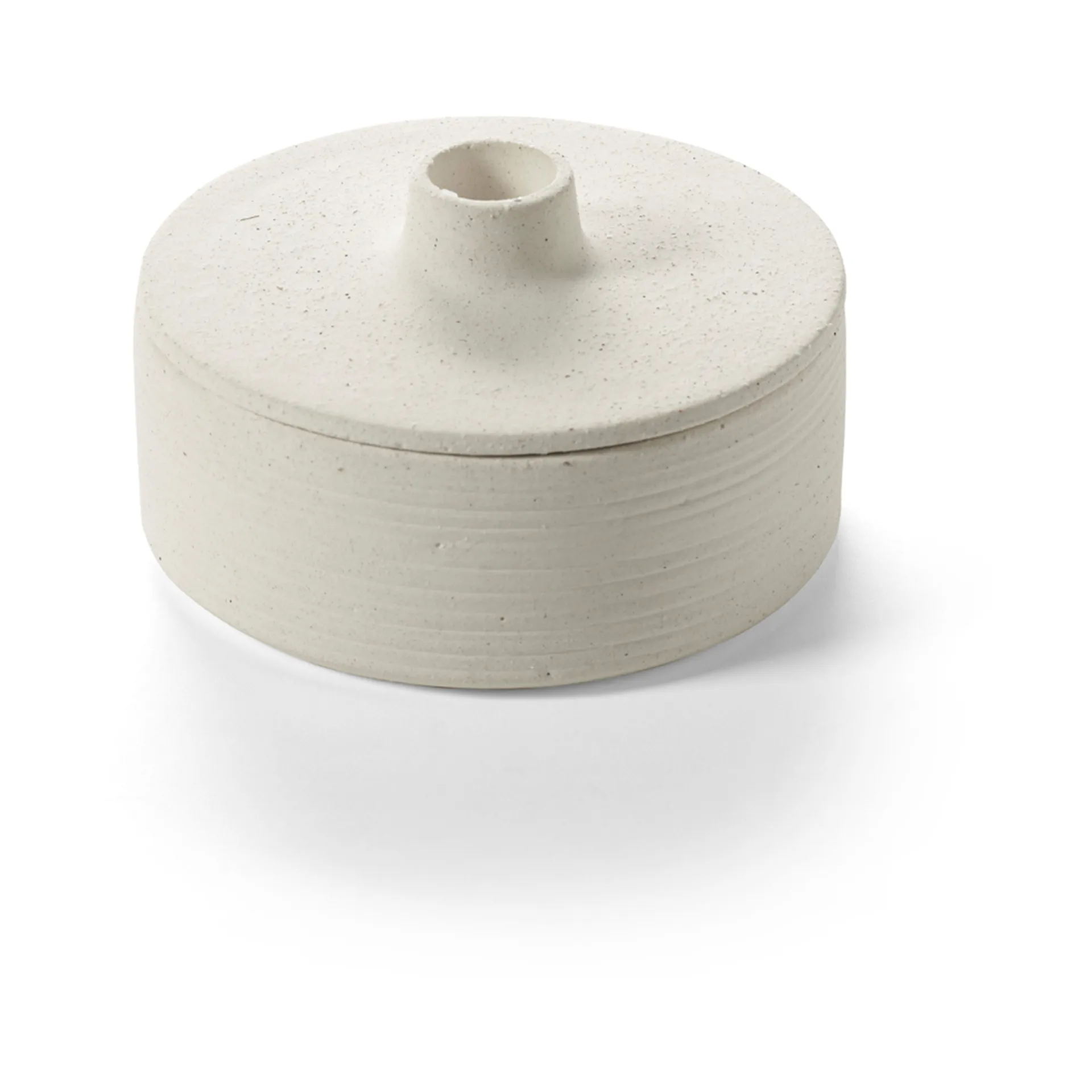 Mira candlestick/storage box, Beige Serax