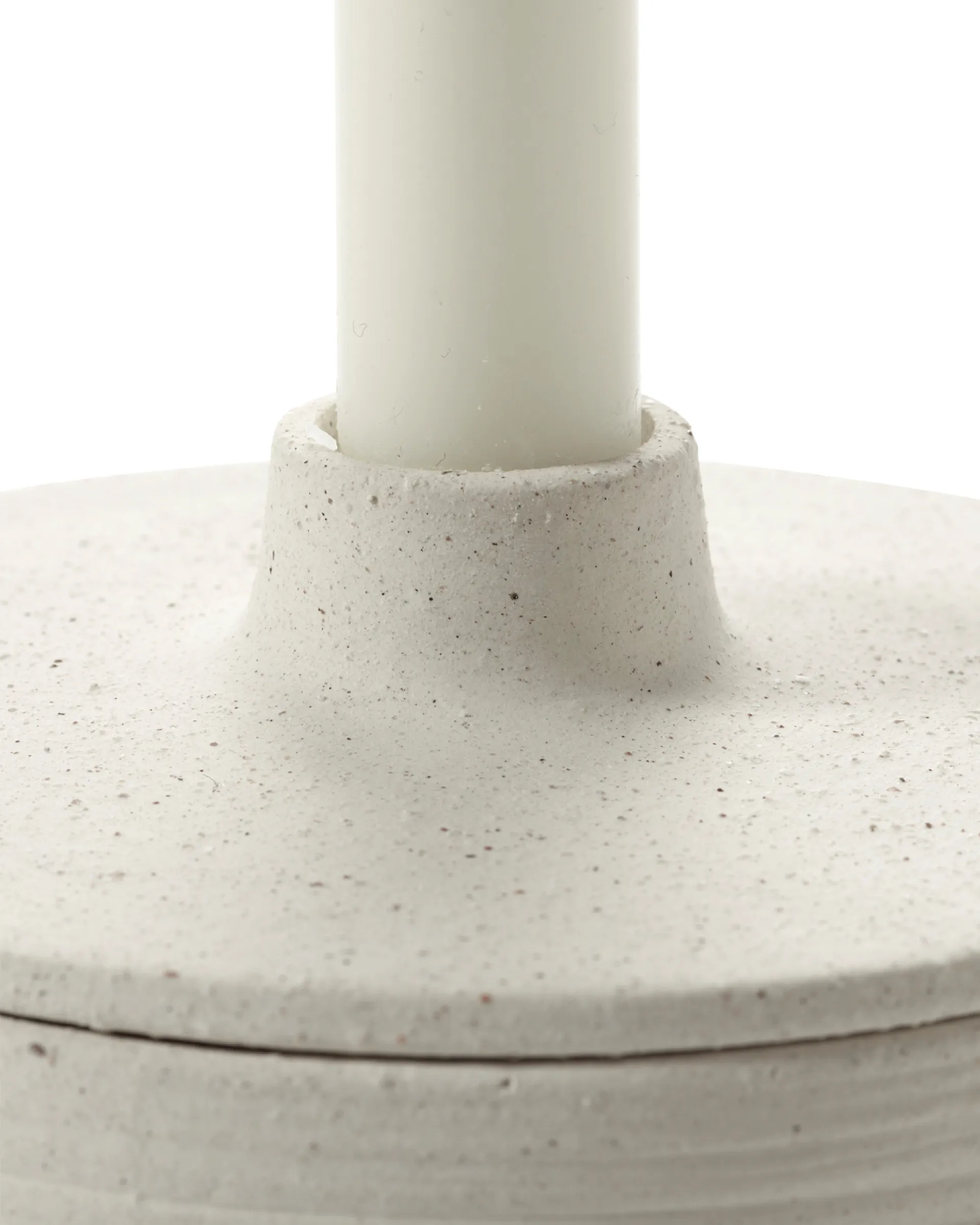 Mira candlestick/storage box, Beige Serax