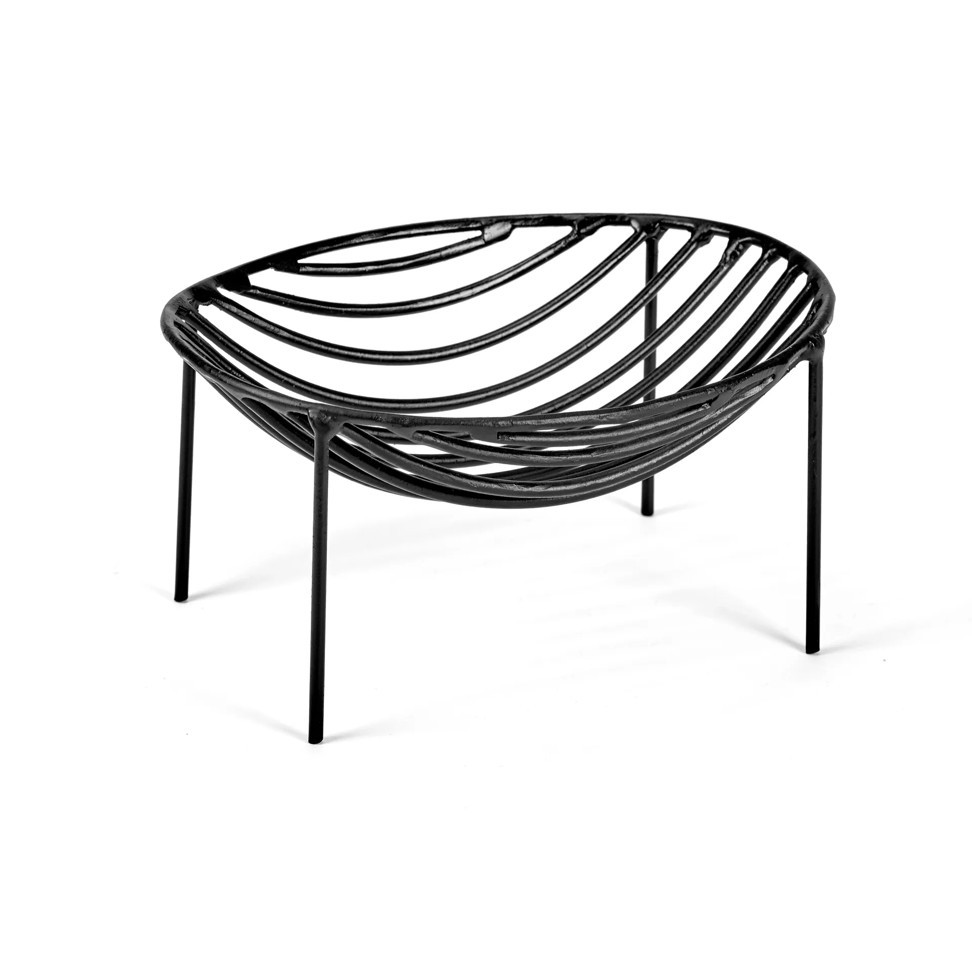 Nana fruit platter 16x21 cm, black Serax