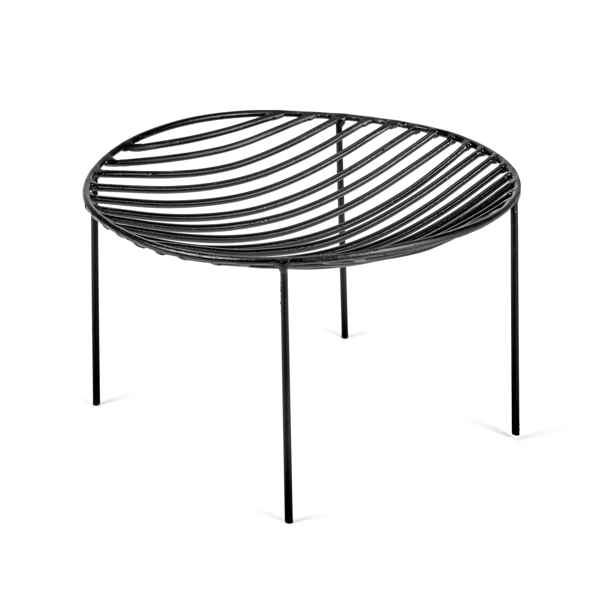 Nana fruit platter Ø25 cm, black Serax