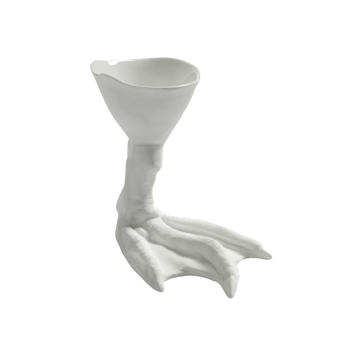 Poaking Duck Foot egg cup, white Serax