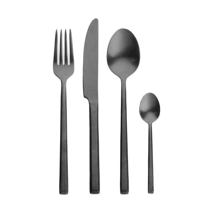 Pure cutlery 24 pieces, Black Serax