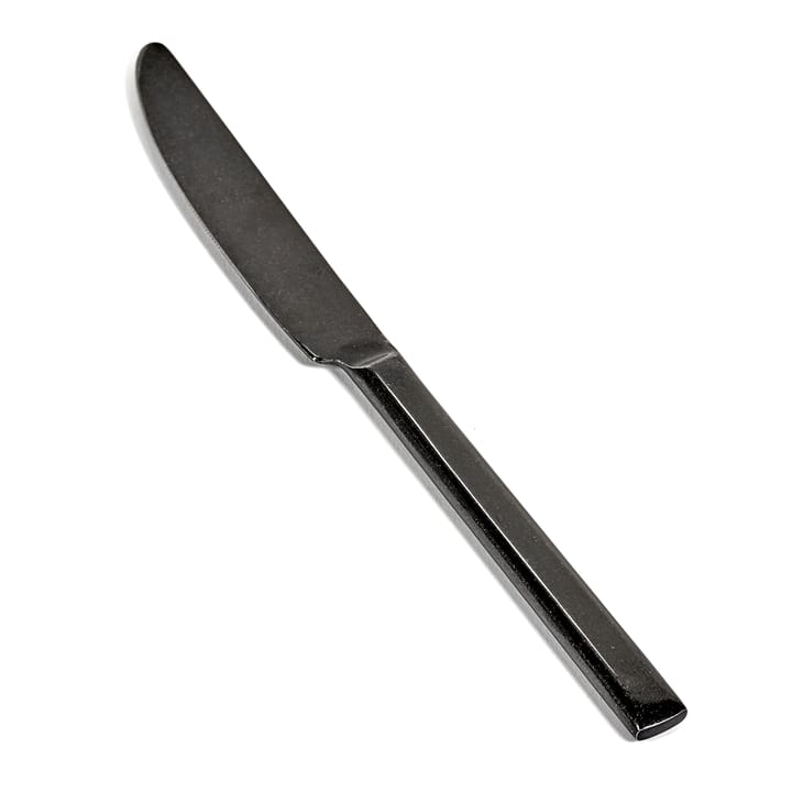 Pure dinner knife, black Serax