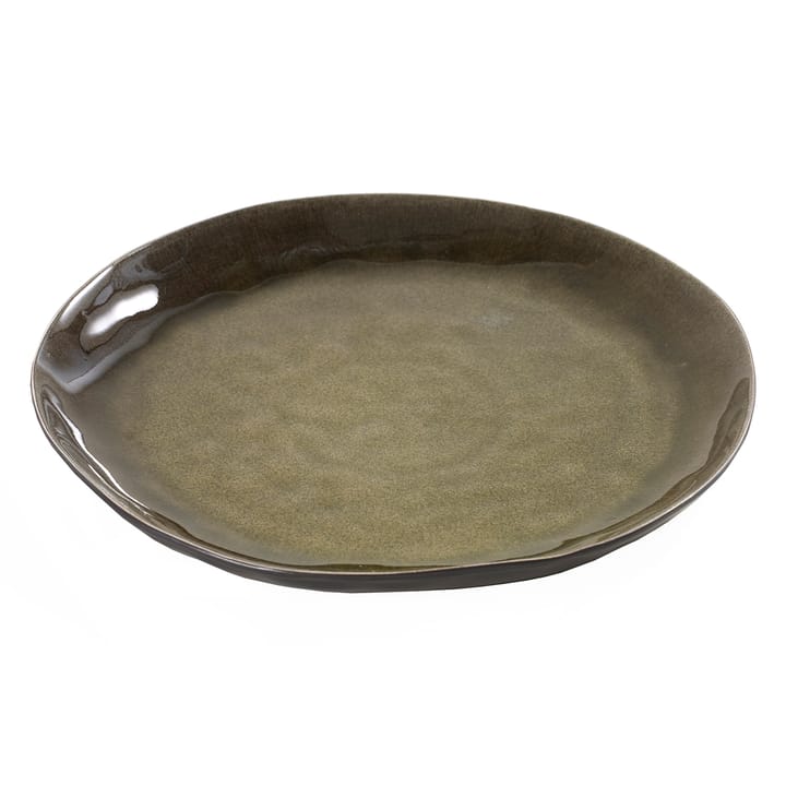 Pure plate 28 cm - green - Serax
