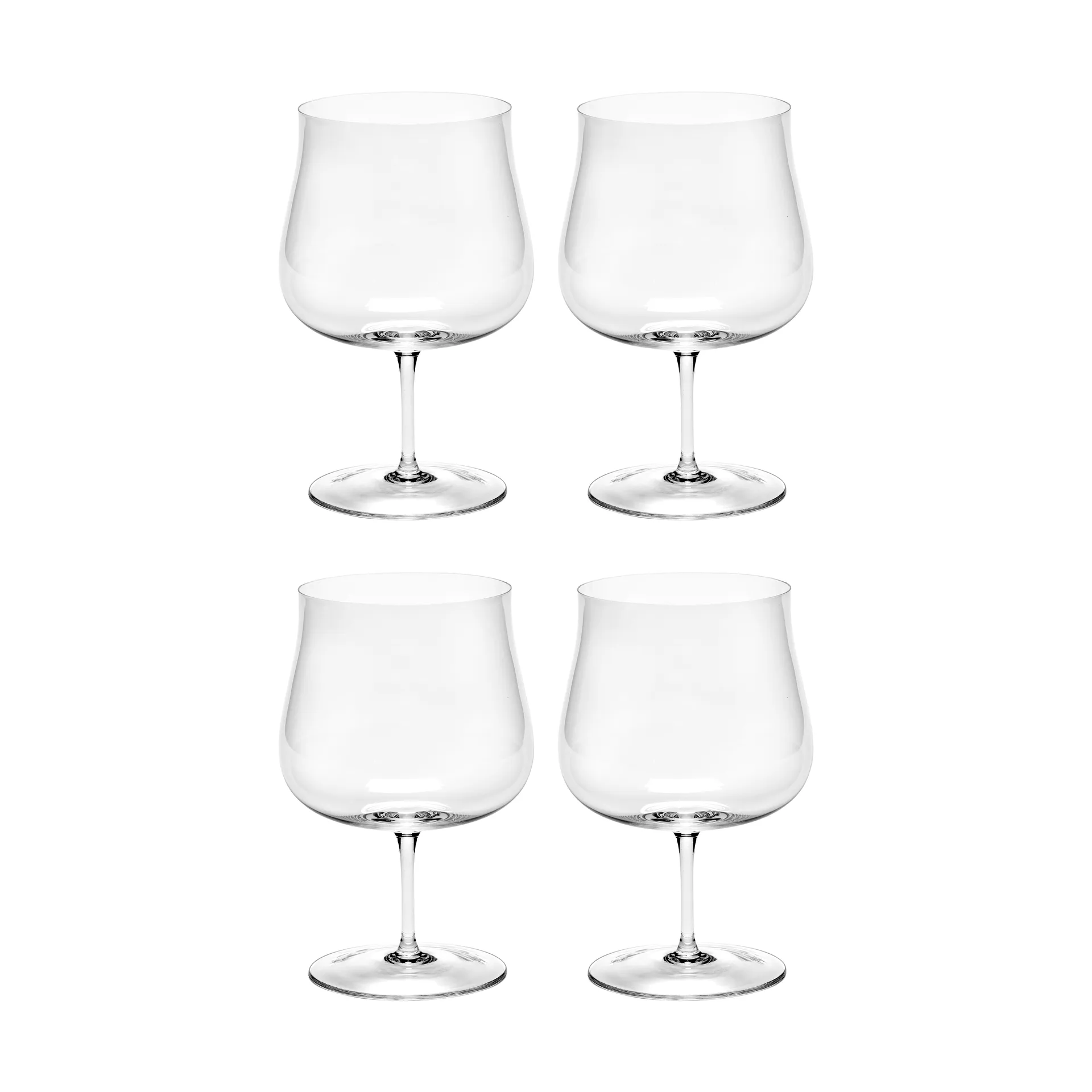 Silhouette Bourgogne wine glass 73 cl 4-pack, Clear Serax