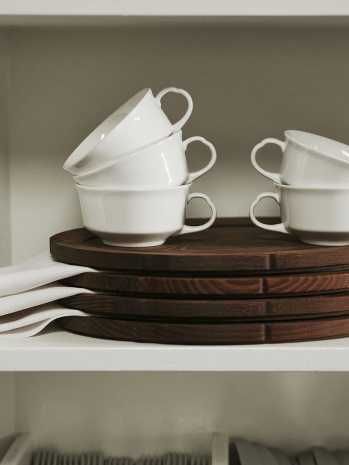 Silhouette coffee cup 19 cl, White Serax