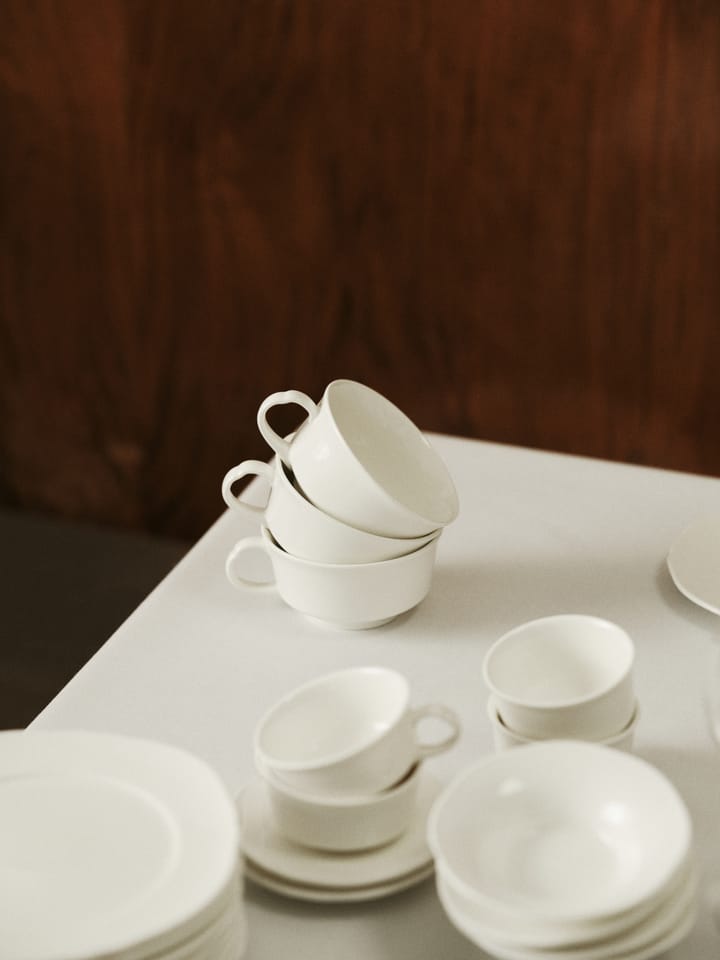 Silhouette coffee cup 19 cl, White Serax