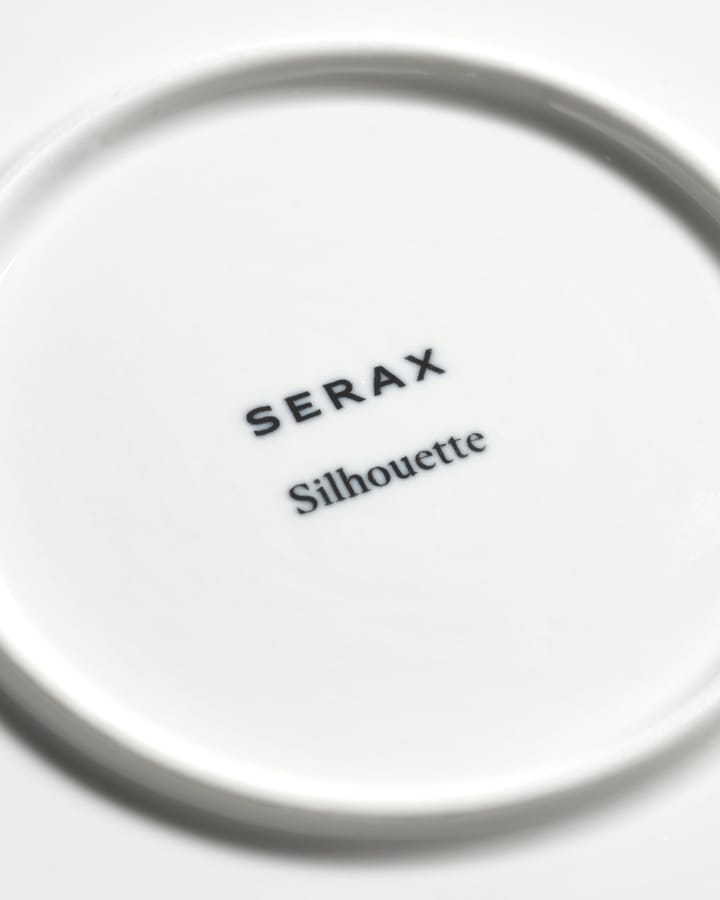 Silhouette deep plate L Ø27 cm, White Serax