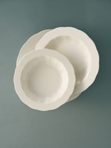 Silhouette deep plate L Ø27 cm - White - Serax