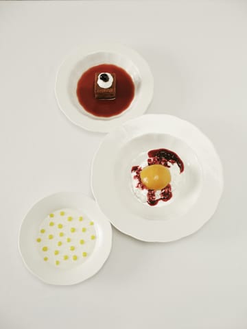 Silhouette deep plate L Ø27 cm - White - Serax