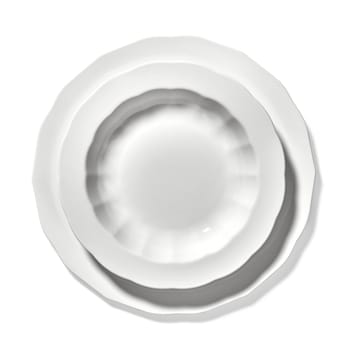 Silhouette deep plate S Ø21.5 cm - White - Serax