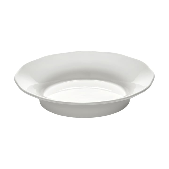 Silhouette deep side plate L Ø18.5 cm 4-pack, White Serax