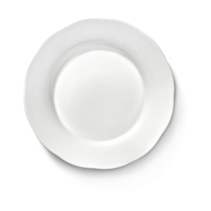 Silhouette deep side plate L Ø18.5 cm - White - Serax