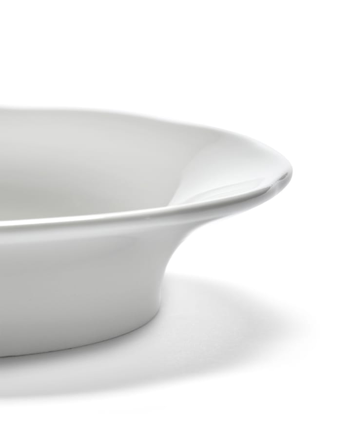 Silhouette deep side plate M Ø15 cm, White Serax
