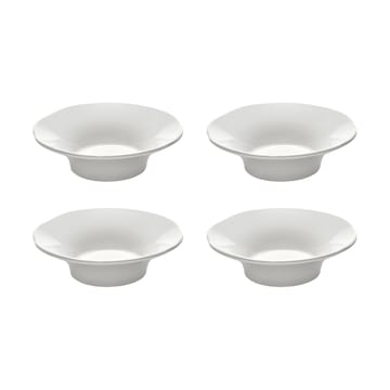 Silhouette deep side plate S Ø10.5 cm 4-pack - White - Serax