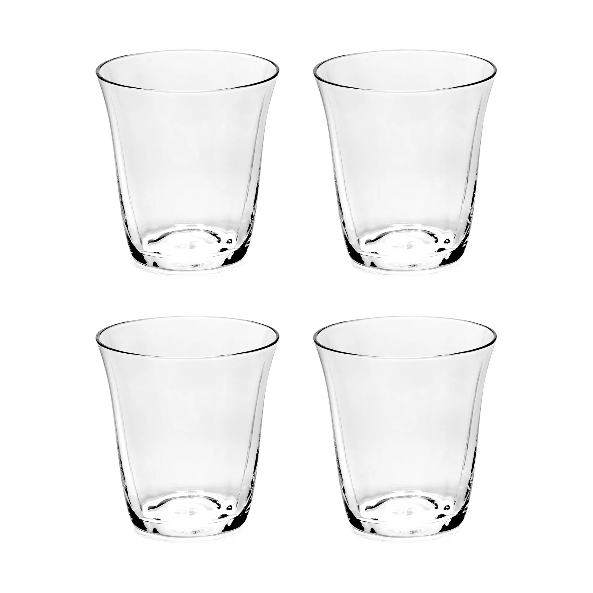 Silhouette double espresso glass 11 cl 4-pack, Clear Serax